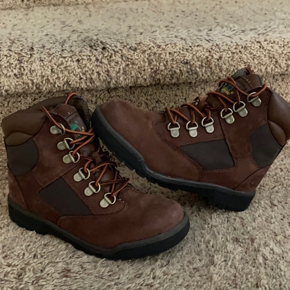 Timberland Other - TIMBERLAND Boy FABRIC WATERPROOF FIELD BOOT NUBUCK